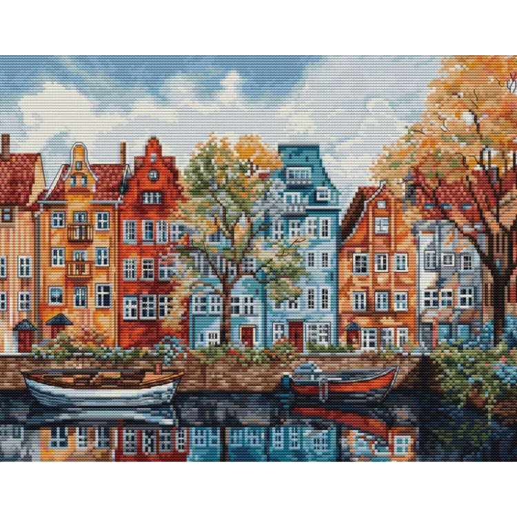 (image for) Copenhagen Counted Cross Stitch Kit